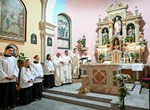 Blagoslov novoga oltara u kapeli sv. Ivana Nepomuka u Hodošanu